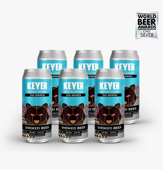 6 Pack Smoked Beer [473cc]
